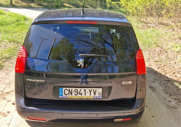 Peugeot 5008 cena 16900 przebieg: 206000, rok produkcji 2011 z Wschowa małe 67